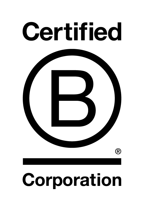 B Corp logo voor BrightPensioen website